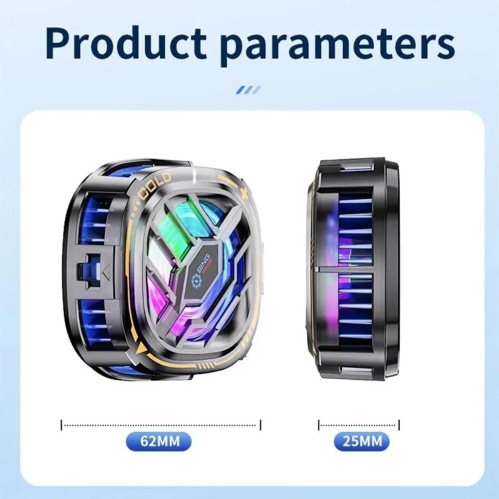 Stability Magnetic Phone Cooler Safy Mobile Phone Radiator Semiconductor Radiator Gaming Live