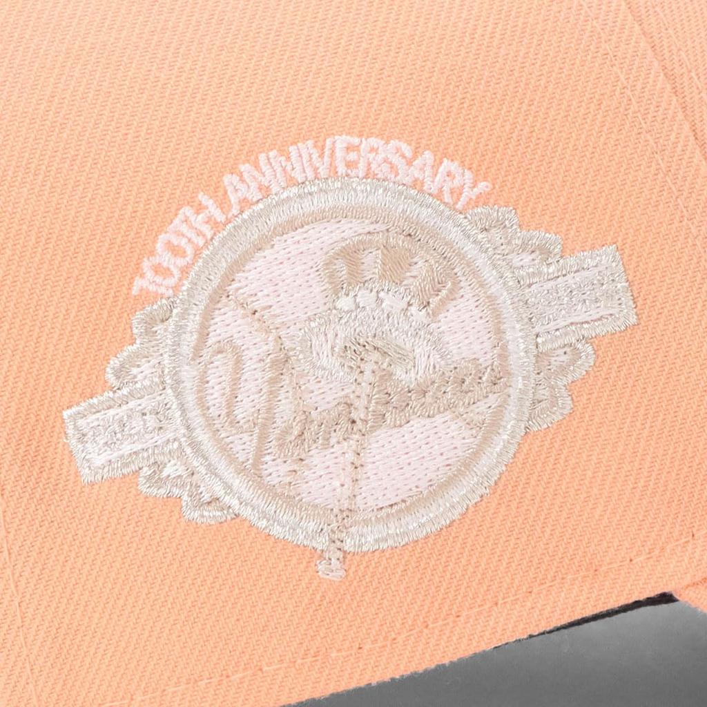 NEW ERA Cap 9FORTY 940 New York Yankees Cloth Strap 15352363 NER37C6123 Pale Rose Pink Unisex Women's
