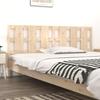 VidaXL Headboard 205.5x4x100 Cm Solid Pine Wood 818010