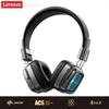 Оригинальные игровые беспроводные Bluetooth 6.0 наушники-гарнитура Lenovo LS117, складные спортивные наушники, время работы 28 часов, беспроводные наушники с низкой задержкой