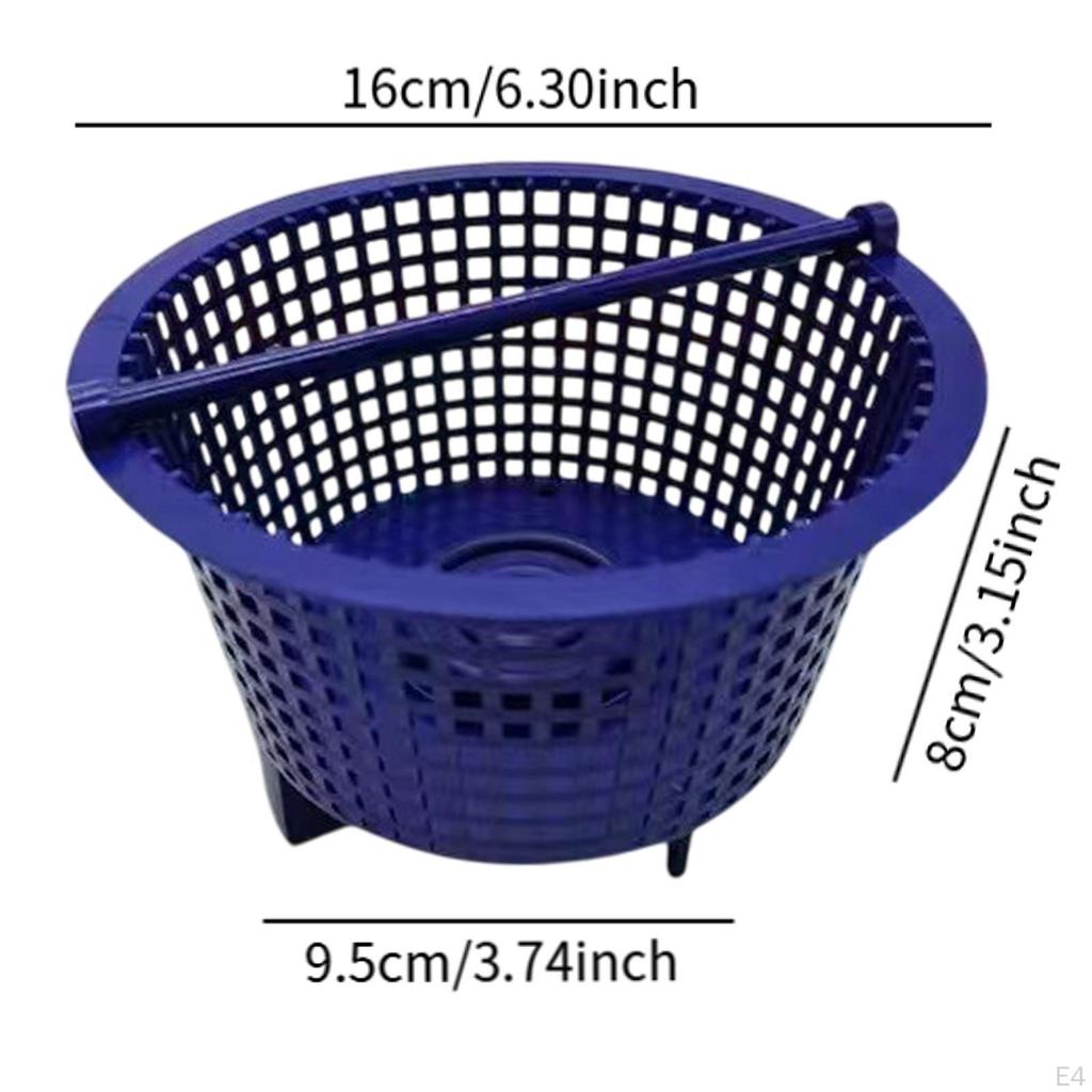 Pool Skimmer Basket Debris Leaves Collector Effort Accessories Professional Lightweight Strainer