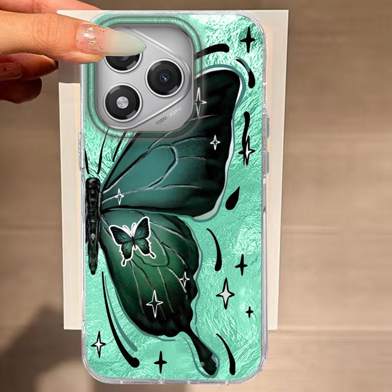 Case For Honor 400 Lite 200 Pro 200Lite X9c X9a X8b X8a 5G Phone Cover Butterfly Gradient For Honor 200 Protective Silicone Bags