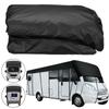 210d Motorhome Top Tarp Cover Rv Roof Cover Waterproof Sunshade Tarpaulin Dust-proof Canopy Anti-uv E6a0