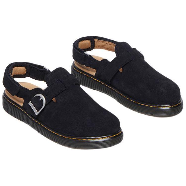 Доктор. Martens Jorgie Y Детские Легкие Удобные Повседневные Туфли для Передвижения Простые Ретро Женская Обувь Черный 40470001