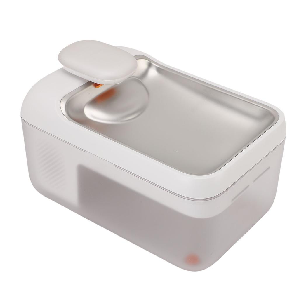 Фонтан для воды для кошек 4,5 л большой емкости, подключаемый, тихий, миска из нержавеющей стали, автоматическая поилка для домашних животных