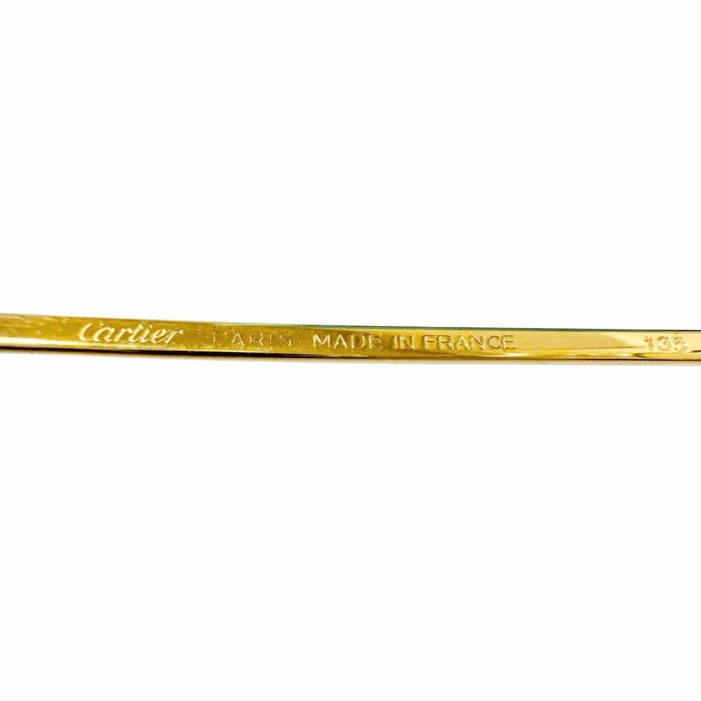 Great Cartier Glasses Trinity gold mens Used