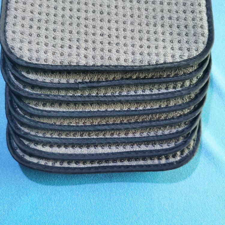 Bowling Ball Towel Silicone Grip Cleaning Cloth Bowling Bag Shammy Pad Non-Slip Bowling Accessories
