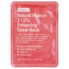 Маска-пленка Natural Vitamin 21,5%, улучшающая состояние кожи, 1 упаковка, 0,81 жидких унций (23 мл)