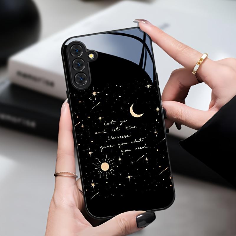 Закаленное стекло чехол для телефона подходит для Samsung Galaxy S20 S21 S22 S23 S24 S25 FE Ultra Plus A56 A36 и других моделей