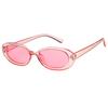 New Fashion Small Oval Driving Sunglasses Men Women Vintage Leopard Jelly Color Sun Glasses Trending Shades UV400 Eyewear