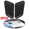Car Shark Gill Decorative Air Outlet Sticker Simulation Air Outlet Hood Engine Hood Universal Decorative Sticker Modification Fake Air Outlet