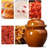 Old-fashioned Pickle Jar Ceramic Sauerkraut Storage Pot Collection Food Pickling Container Kimchi