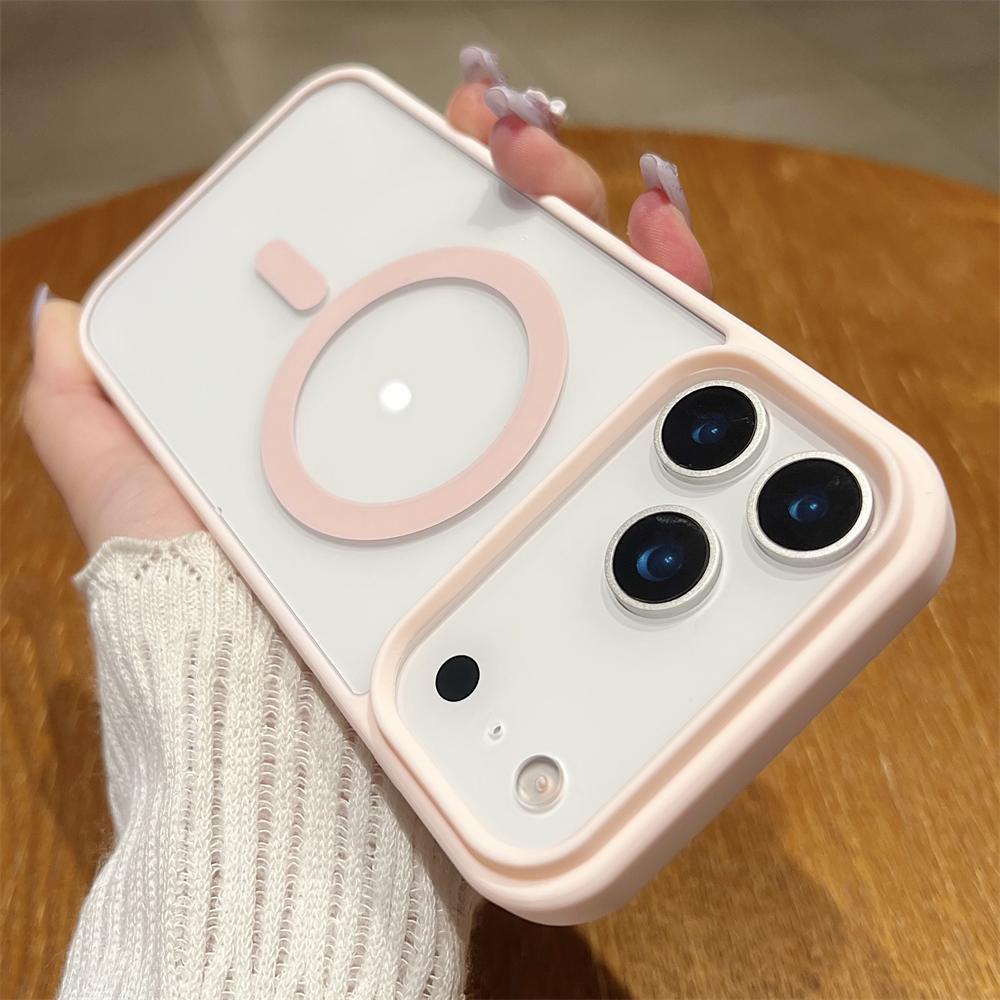 Модный магнитный чехол для телефона Magsafe для iPhone 17 Air 16 15 14 Plus 13 12 11 Pro Max Чехлы для беспроводной зарядки Ударопрочный чехол