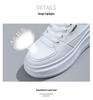 SH701 Женские модные белые повседневные туфли на платформе - Весна/Лето 2023
