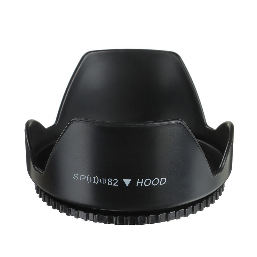 Practical Universal Camera Anti-Glare Cover Screwed Lens Hood Sunshade Protective Shield