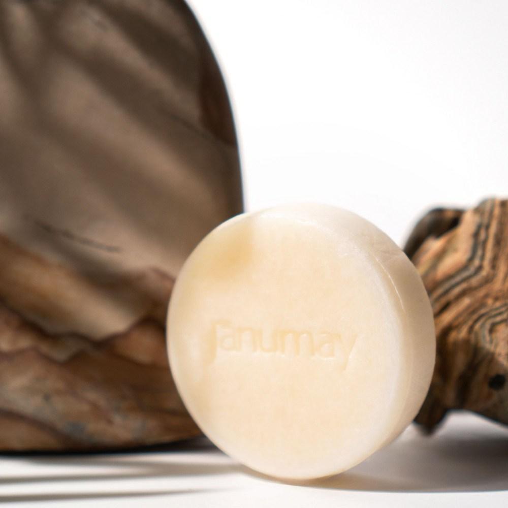 Genumei Essential Shampoo Bar Scalp Environment Care Vegan Solid Shampoo, 100g, 3 Pcs.