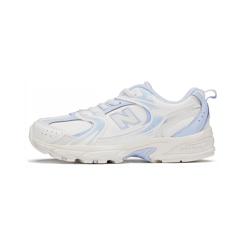 New Balance 530 Bungee Little Kid Белые детские кроссовки Starlight Кремовое отражение PZ530WS