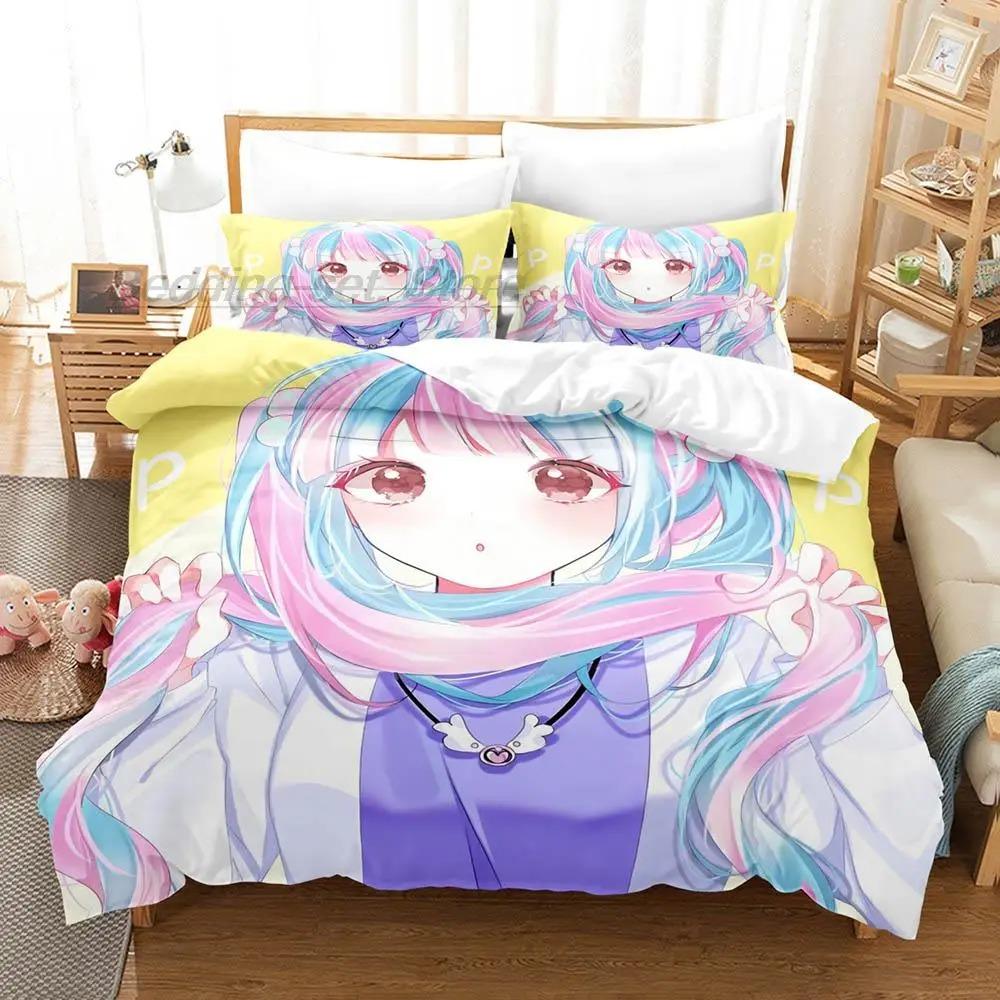 Новый комплект постельного белья Nyubara Reona Single Twin Full Queen King Size, комплект постельного белья Aldult Kid Bedroom Duvetcover Sets 3D Print Anime