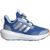 Adidas Fortarun 3.0 Comfortable Lightweight Non-Slip Durable Low-Top Running Shoes Kids Sneakers Blue JI2198