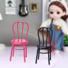 Doll House Decoration Doll House Accessories Kitchen Furniture 1:24 Dollhouse Chair Miniature Chair