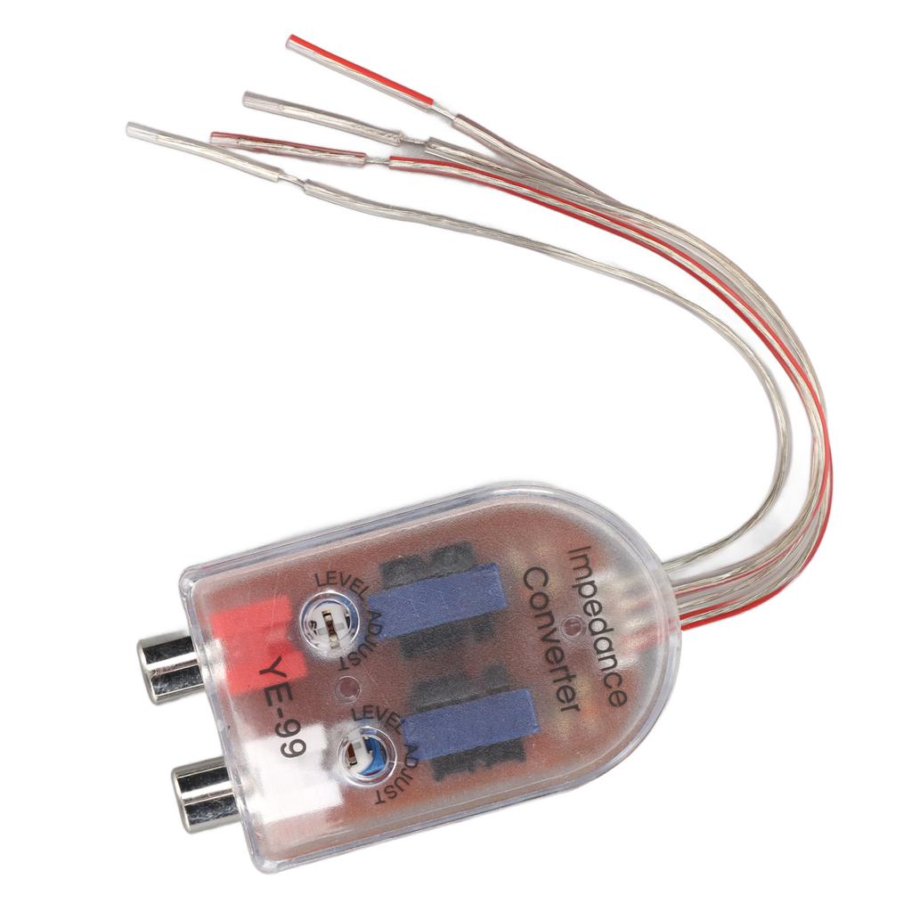 Converter, High to Low Spker Impedance Converter, Signal Adapter for CD VCD DVD Player