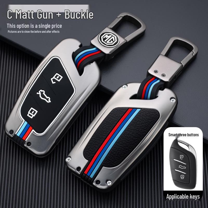Metal Key Cover for MG ZS, HS, and MG6 (2018-2019) – Protects and Secures Your Car Key