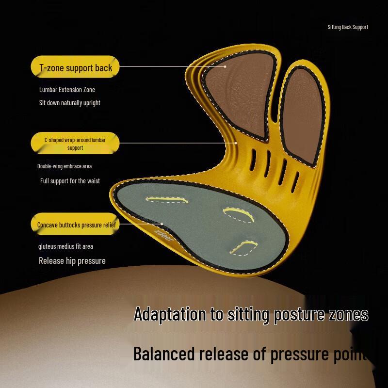 Подушка для поясничной поддержки, корректирующая осанку ZuoDian