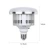 85W LED Light Bulb 3000K-6500K Photography Lamp Bulb Energy-saving Adjustable Brightness E27 Mount