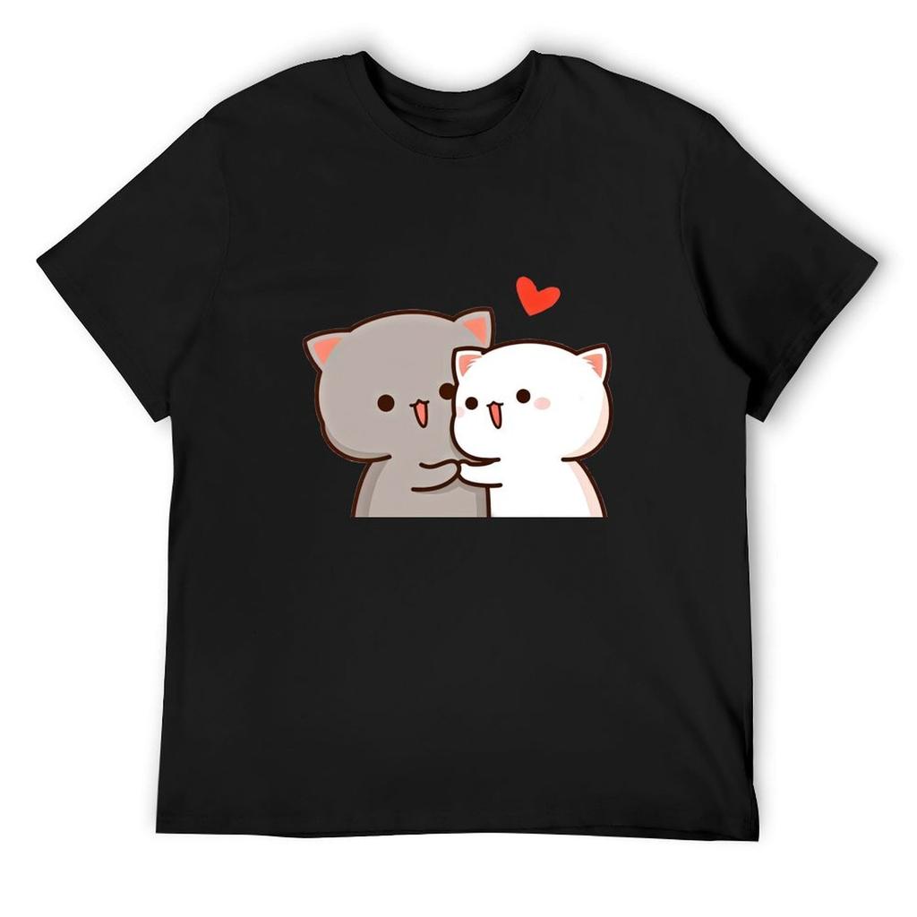 Peach And Goma T-Shirt cute clothes animal prinfor boys summer top mens clothes