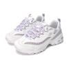 Skechers DLites 1.0 Сетчатые Удобные Низкие Папины Кроссовки Женские Кроссовки Бело-Фиолетовые 896235-WLV