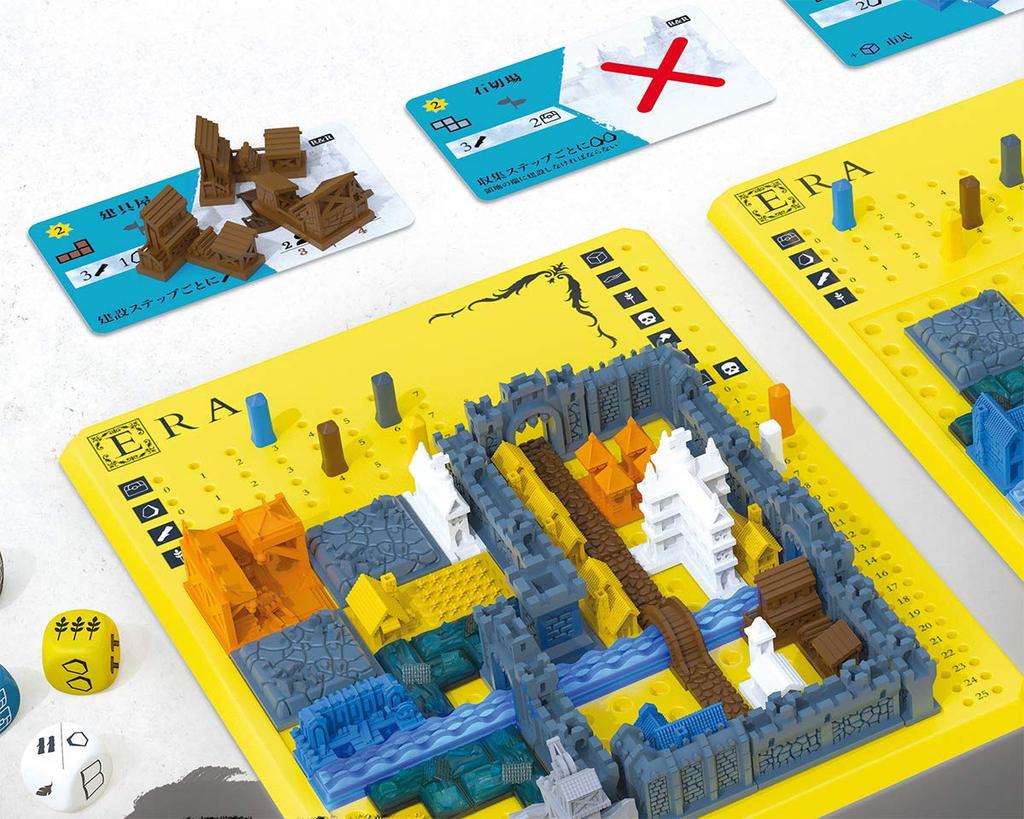 Hobby Japan Age of Swords and Faith River and Road Expansion Set Японская версия 10 лет и настольная игра ERA (1-4 игрока, 45-60 минут, старше)