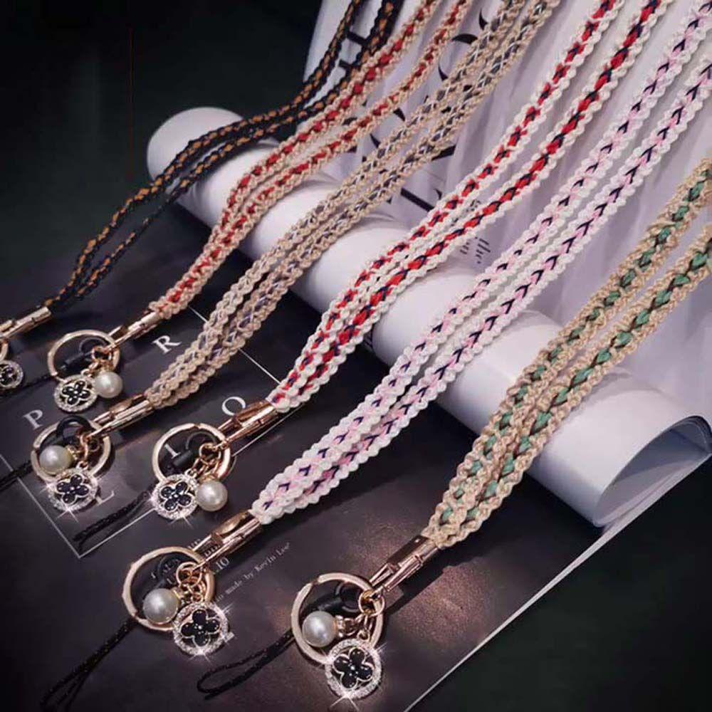 Ремешок для ключей, шерстяная плетеная тесьма, ремешок для телефона, ремешки для мобильного телефона, шейный ремешок, ремешок для ключей