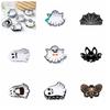 Halloween Butterfly Hair Clip Skeleton Halloween Shark Clip Funny Ghost Hair Claw  Female/Girls