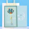 Живописная закладка «Оранжевый остров»: Металлический сувенир: Башня Юэян и Гора Тяньмэнь