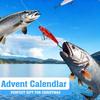 24Pcs/Set Christmas Fishing Lure Advent Calendar Artificial Soft Hard Bait Accessories