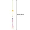 Simulation Caterpillar Cat Toy Cat Scratch Rope Mouse Funny Self-hey Interactive Toy Retractable Hanging Door Type Pet Supplies