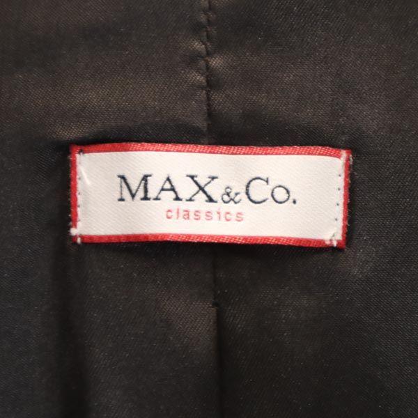 MAX&CO приталенный пиджак 38 Серый Женский Б/у