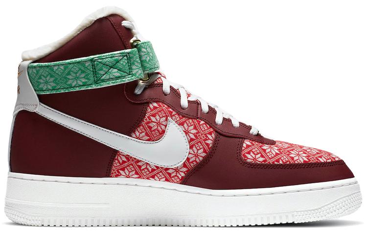 Nike Air Force 1 High Nordic Christmas 2020 DC1620-600