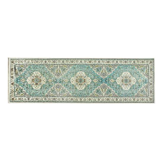 Винтажный коврик для дорожки, который можно стирать в машине, мягкий износостойкий ультратонкий коврик для дорожки для прихожей