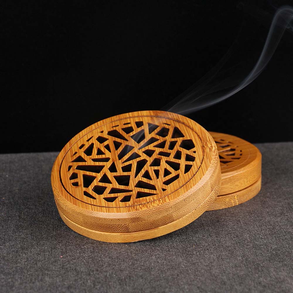 Yoga Studio Buddhist Coils Incense Home Decor Desktop Ornament Incense Holder Censer Ash Catcher