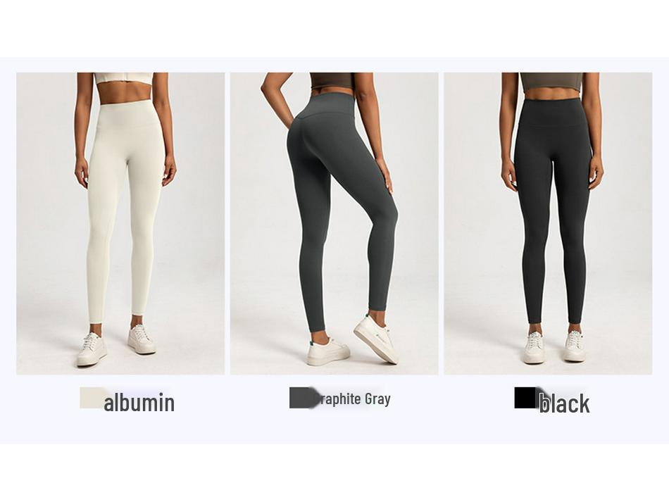 Женские леггинсы для йоги с высокой талией и плюшевой подкладкой - Теплые, с эффектом подтяжки бедер, плотные, эластичные леггинсы для фитнеса осенью/зимой