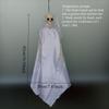 Halloween Hanging Decoration Scary Skeleton Bride Decor Creepy Ornament Outdoor Pendant for Pillar