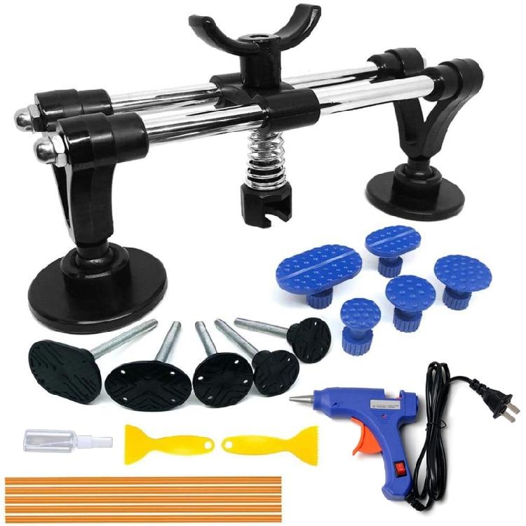 21Pcs Damage Dent Remover Car Dent Repair Kit Dent Removal Tool with Bridge Puller Car Dent Repairing