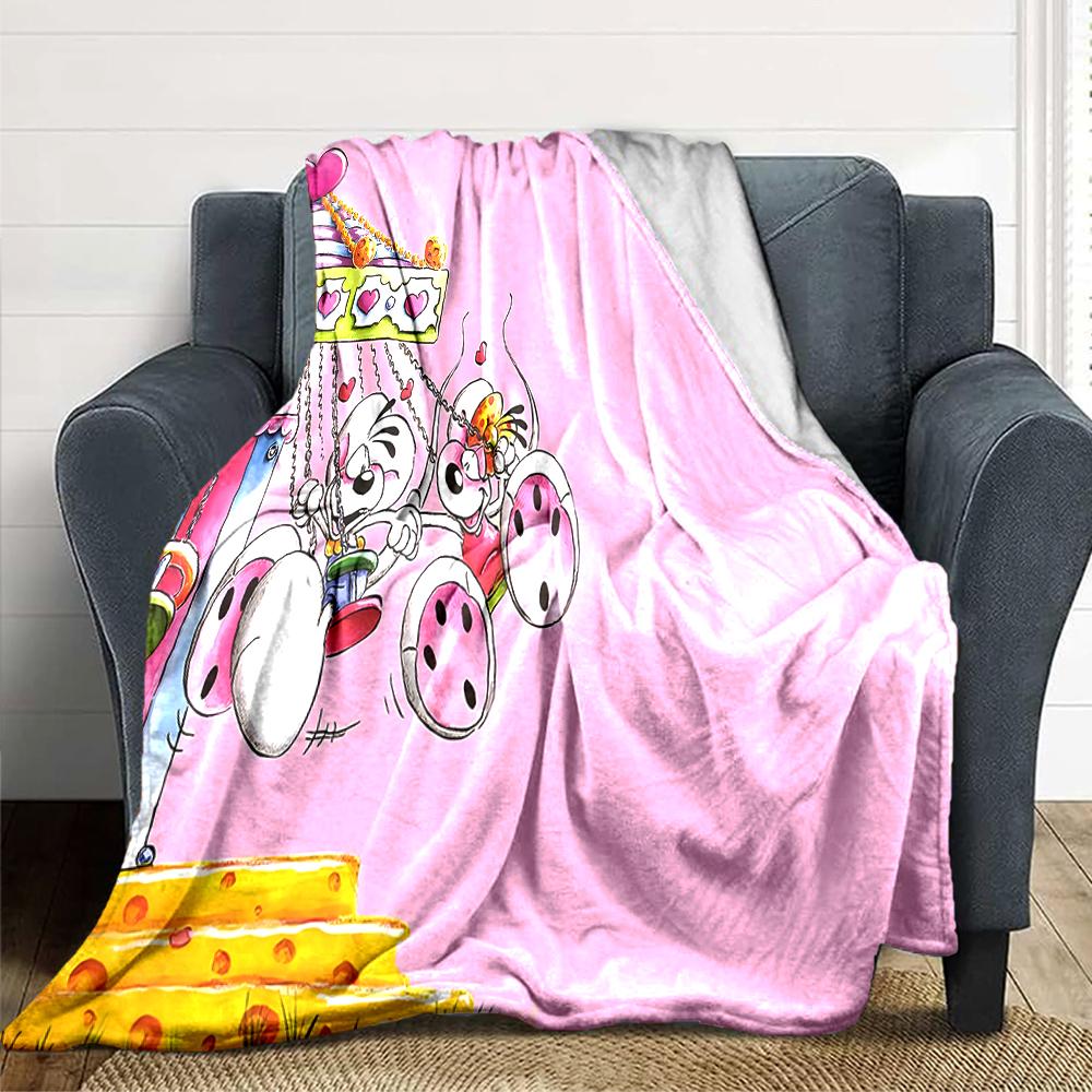 Carnival Ride Fun Blanket Soft Throw Blanket For Home Bedroom Bed Sofa Travel Office Solid Christmas Blanket