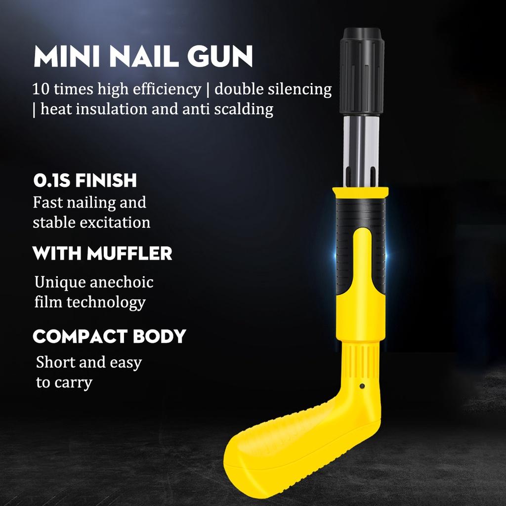 Новые пистолеты для стальных гвоздей Тафтинговый пистолет Инструмент для заклепок Анкер для бетонной стены Устройство для прорезывания проволоки Украшение Пистолет с заклепками Инструменты для фиксации гвоздей на стене