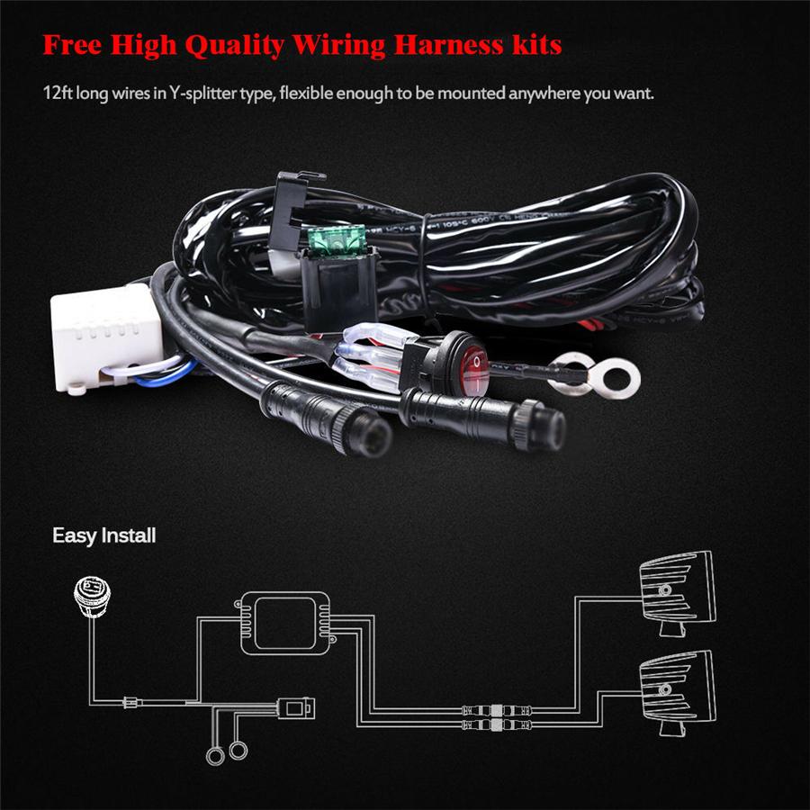 Пара 3X3 дюйма 24 Вт точечных кубических модулей светодиодная рабочая световая панель с RGB ангельскими глазками