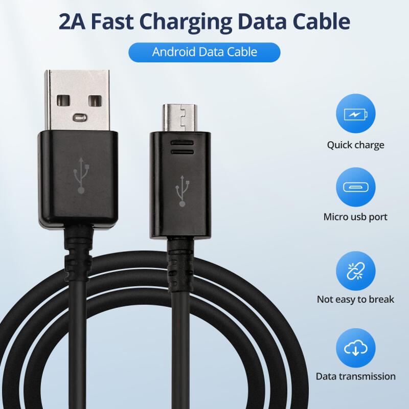 HdoorLink Кабель для зарядки Micro USB 2A, быстрая зарядка, микро-кабель для передачи данных для мобильных телефонов Huawei Samsung Android