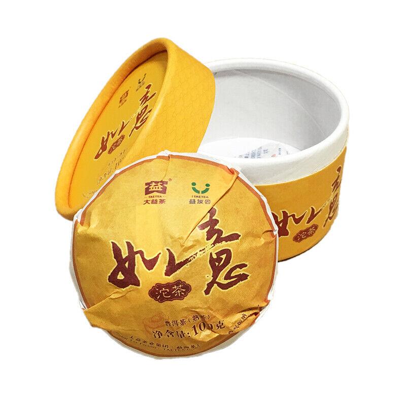 RUYI Tuocha Premium MengHai Dayi TAETEA Спелый чай Пуэр 100г Пуэр Туо Ча