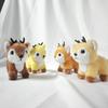 Fawn Keychain Stuffed Deer Keychain Key Ring Pendant Fluffy Elk Doll Deer Plush Toy  Hanging Decor