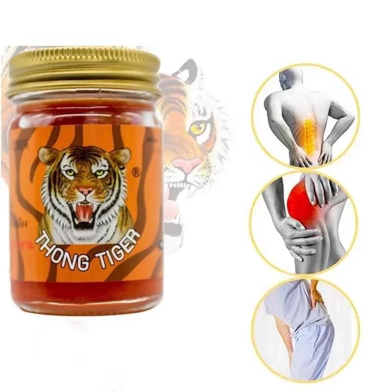 Thai Tiger Ointment Relieve Muscle Pain In Arthriti Massage Ointment Red Tiger Fragrance Body Massage Ointment Belleza Y Salud